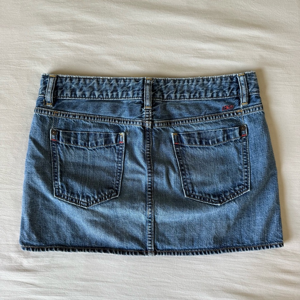 Vintage 1969 Gap Denim Mini Skirt